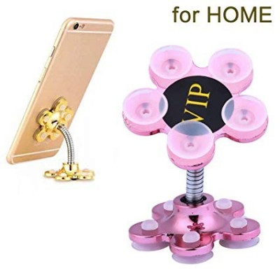 Universal Magic Suction Cup Bracket Desk Phone Holder Stand Phone double-sided suction Car Mobile Navigation Bracket Desktop