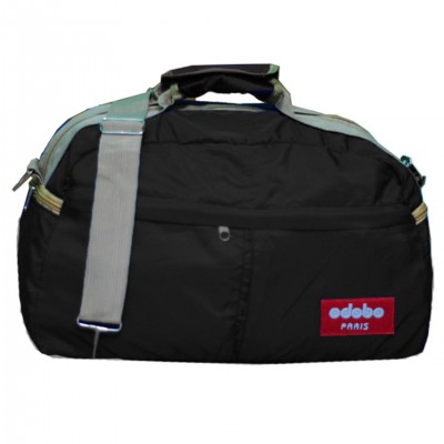 Odobo Black 15" Gym or Travel Bag (Unisex)
