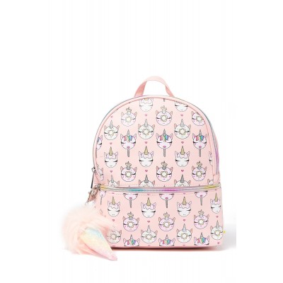 Printed Front Flip Backpack For Women