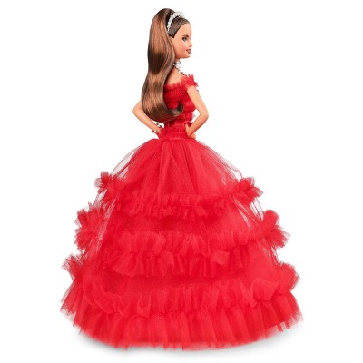 Barbie Red 2018 Holiday Doll