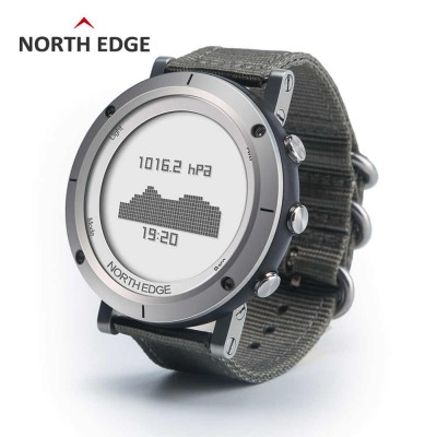 North Edge Range 2 Wrist Altimeter Watch - Grey