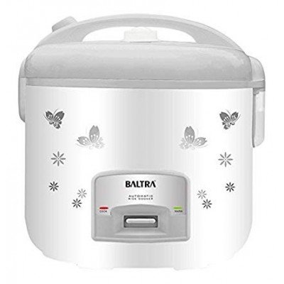Baltra Star Deluxe BTS700D 1.8-Litre Rice Cooker (White)